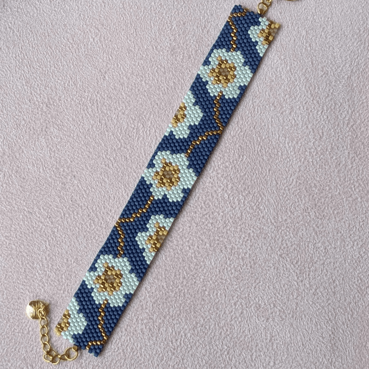 Bracelet FLEUR DE POMMIER  — visuel 2
